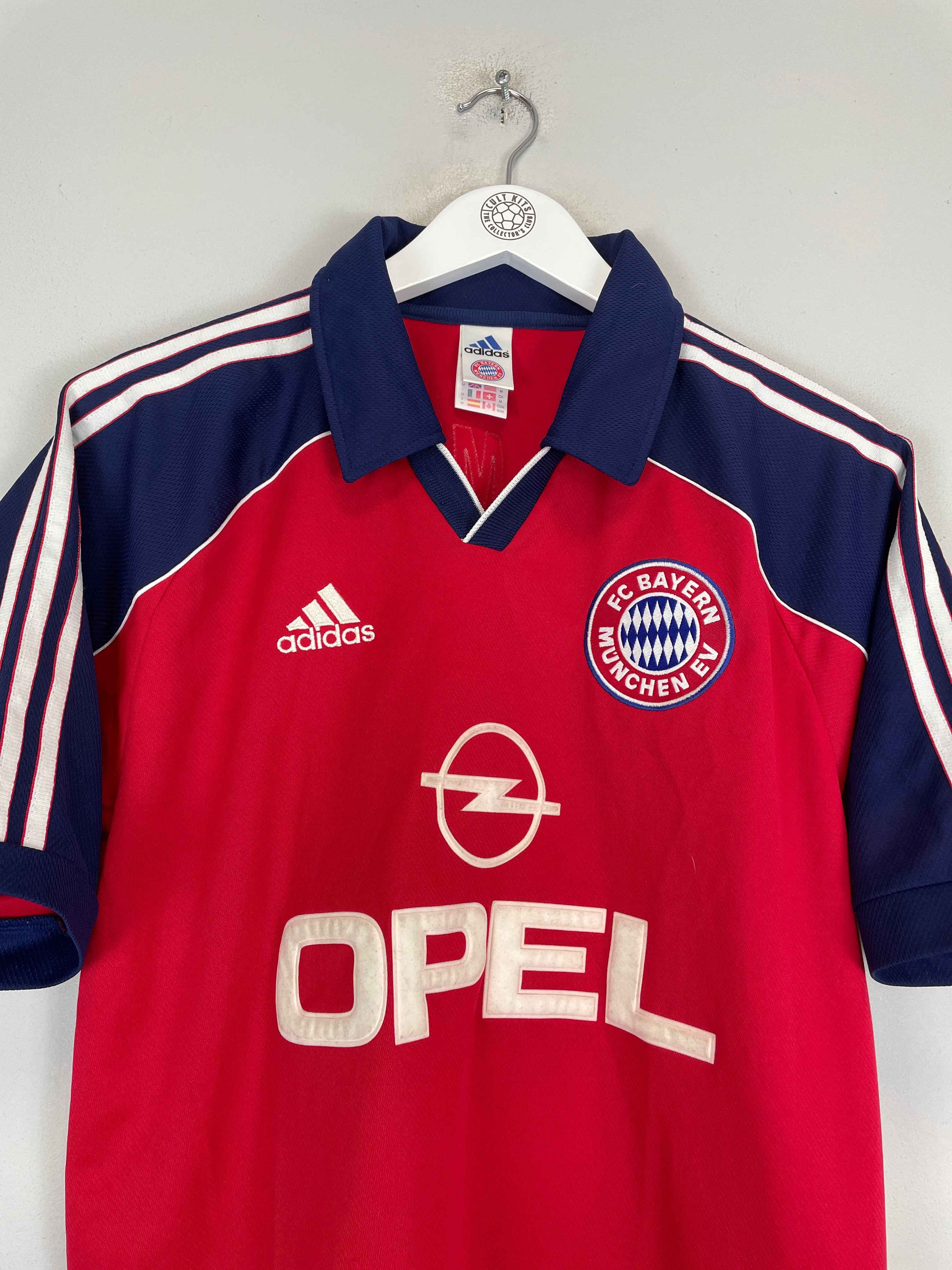 Shop 1999/00 BAYERN MUNICH HOME SHIRT (M) ADIDAS, classic football shirts, vintage football shirts & retro soccer jerseys at Cult Kits