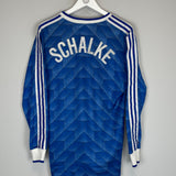1988/89 SCHALKE L/S HOME SHIRT (L) ADIDAS