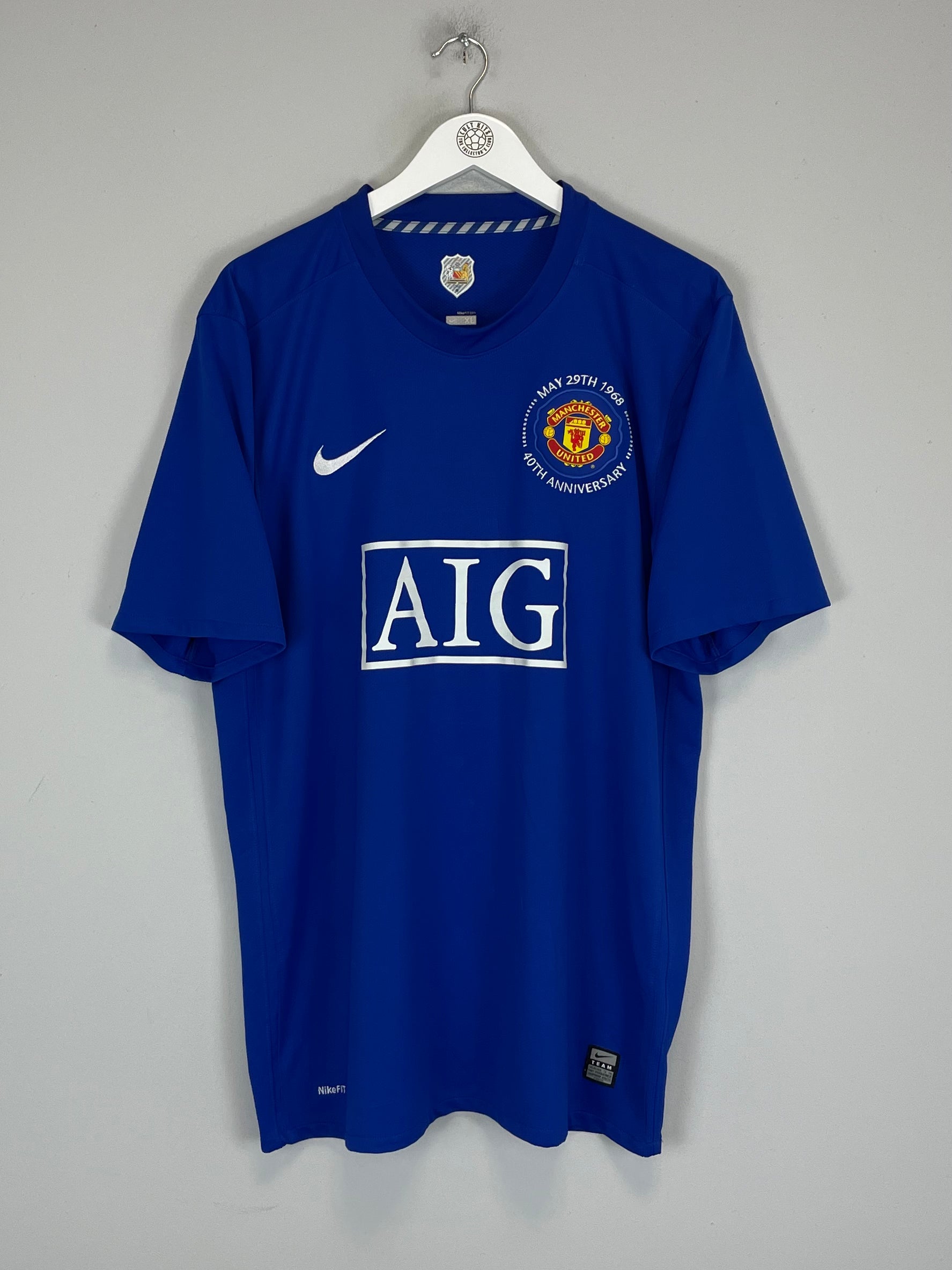 Shop 2008/09 MANCHESTER UNITED RONALDO #7 THIRD SHIRT (XL) NIKE, classic football shirts, vintage football shirts & retro soccer jerseys at Cult Kits