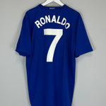 Shop 2008/09 MANCHESTER UNITED RONALDO #7 THIRD SHIRT (XL) NIKE, classic football shirts, vintage football shirts & retro soccer jerseys at Cult Kits