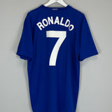 Shop 2008/09 MANCHESTER UNITED RONALDO #7 THIRD SHIRT (XL) NIKE, classic football shirts, vintage football shirts & retro soccer jerseys at Cult Kits