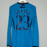 Shop 2013/14 TOTTENHAM ERIKSEN #23 *BNWT* L/S AWAY SHIRT (L) UNDER ARMOUR, classic football shirts, vintage football shirts & retro soccer jerseys at Cult Kits