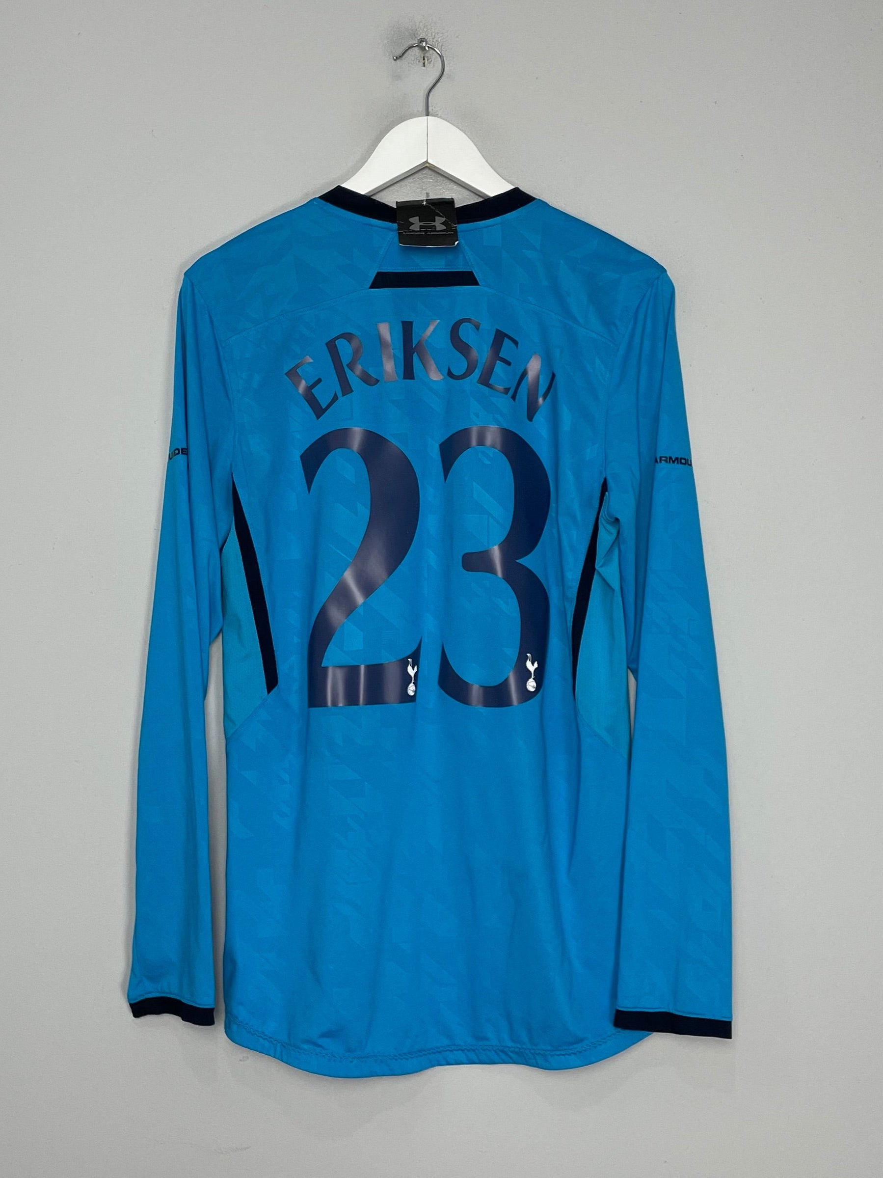 Shop 2013/14 TOTTENHAM ERIKSEN #23 *BNWT* L/S AWAY SHIRT (L) UNDER ARMOUR, classic football shirts, vintage football shirts & retro soccer jerseys at Cult Kits