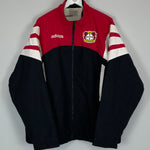 Shop 1996/97 BAYER LEVERKUSEN TRACK JACKET (L) ADIDAS, classic football shirts, vintage football shirts & retro soccer jerseys at Cult Kits