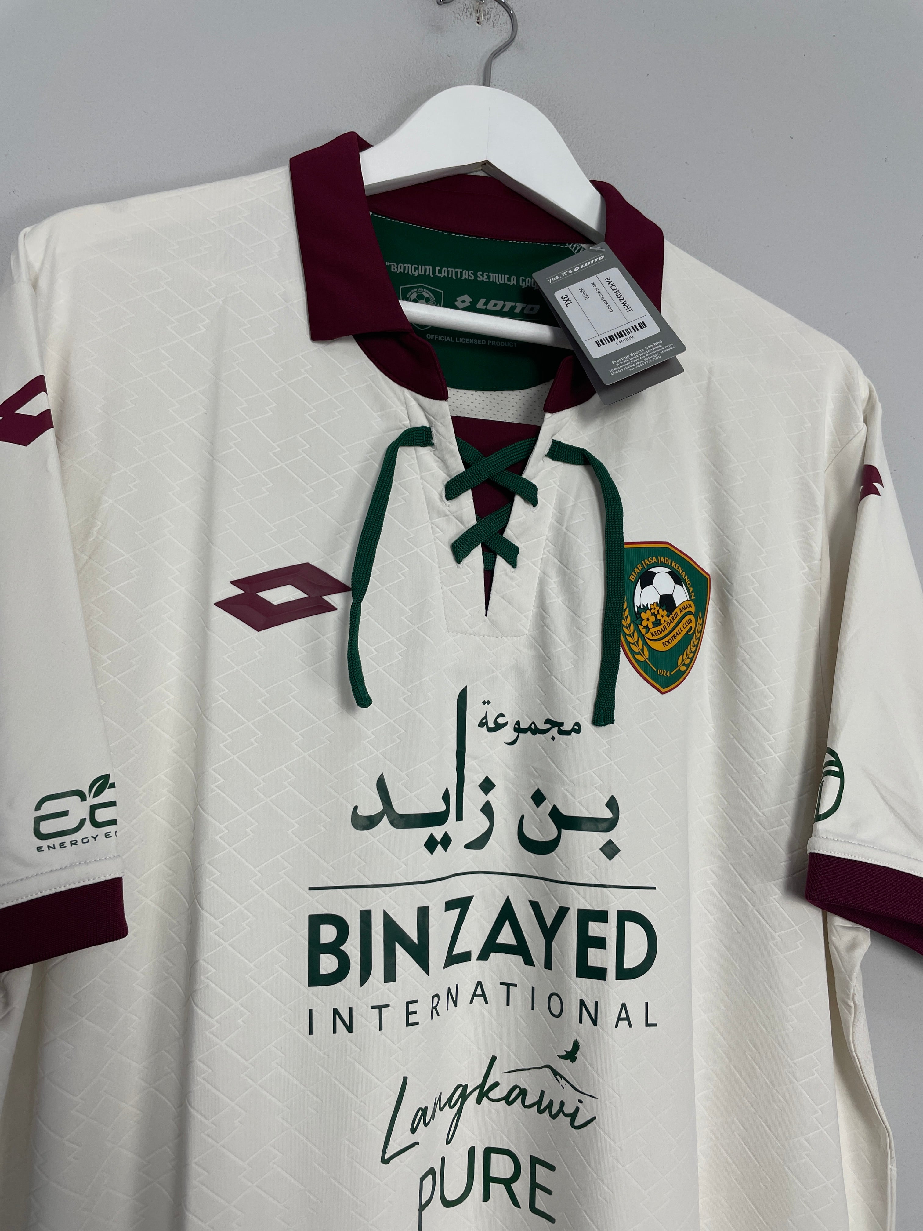 Shop 2023 KEDAH DARUL AMAN *BNWT* THIRD SHIRT (XXXL) LOTTO, classic football shirts, vintage football shirts & retro soccer jerseys at Cult Kits