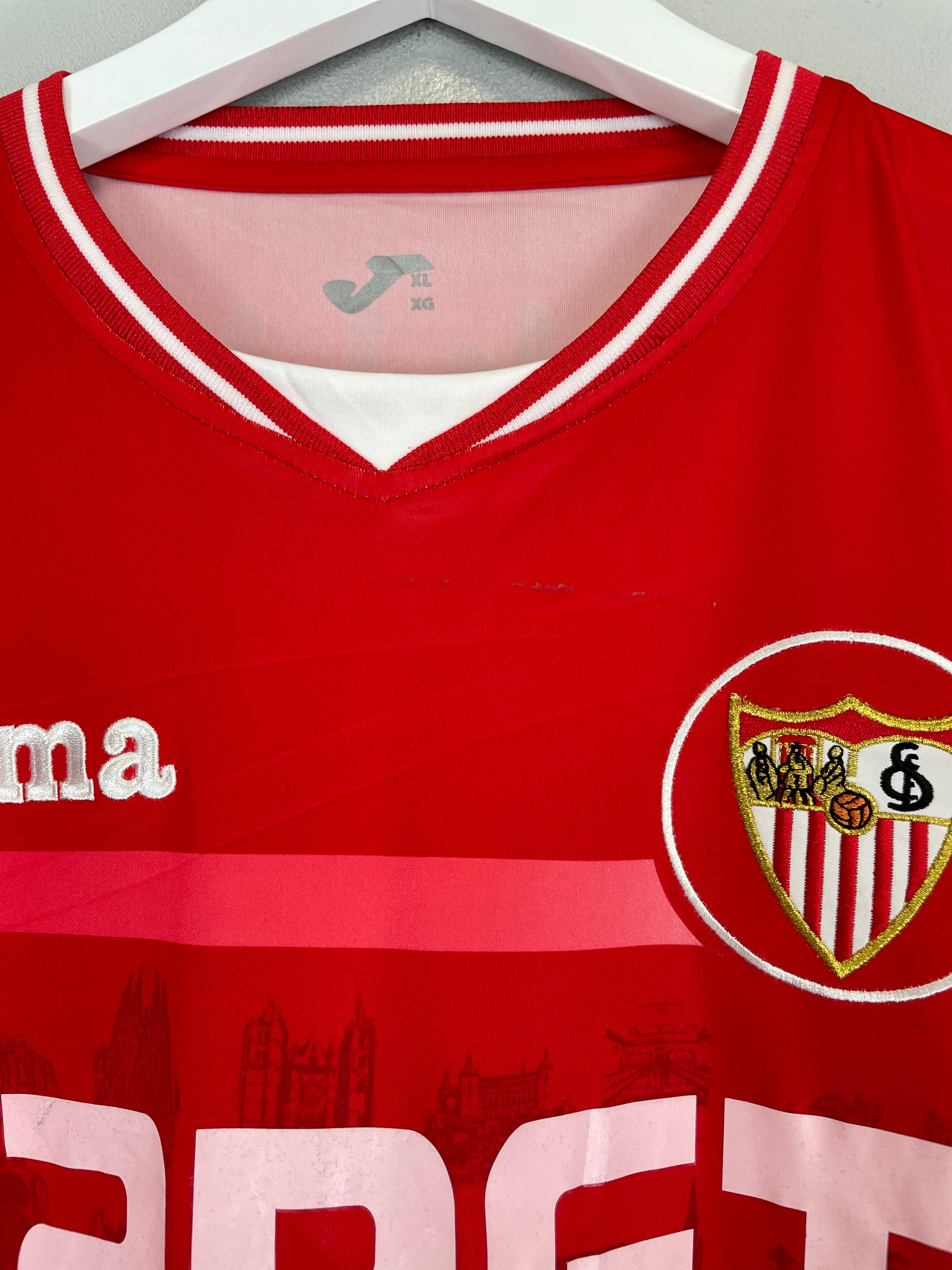 Shop 2010/11 SEVILLA RAKITIC #25 *SIGNED* AWAY SHIRT (XL) JOMA, classic football shirts, vintage football shirts & retro soccer jerseys at Cult Kits