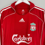 Shop 2006/07 LIVERPOOL CROUCH #15 L/S HOME SHIRT (L) ADIDAS, classic football shirts, vintage football shirts & retro soccer jerseys at Cult Kits