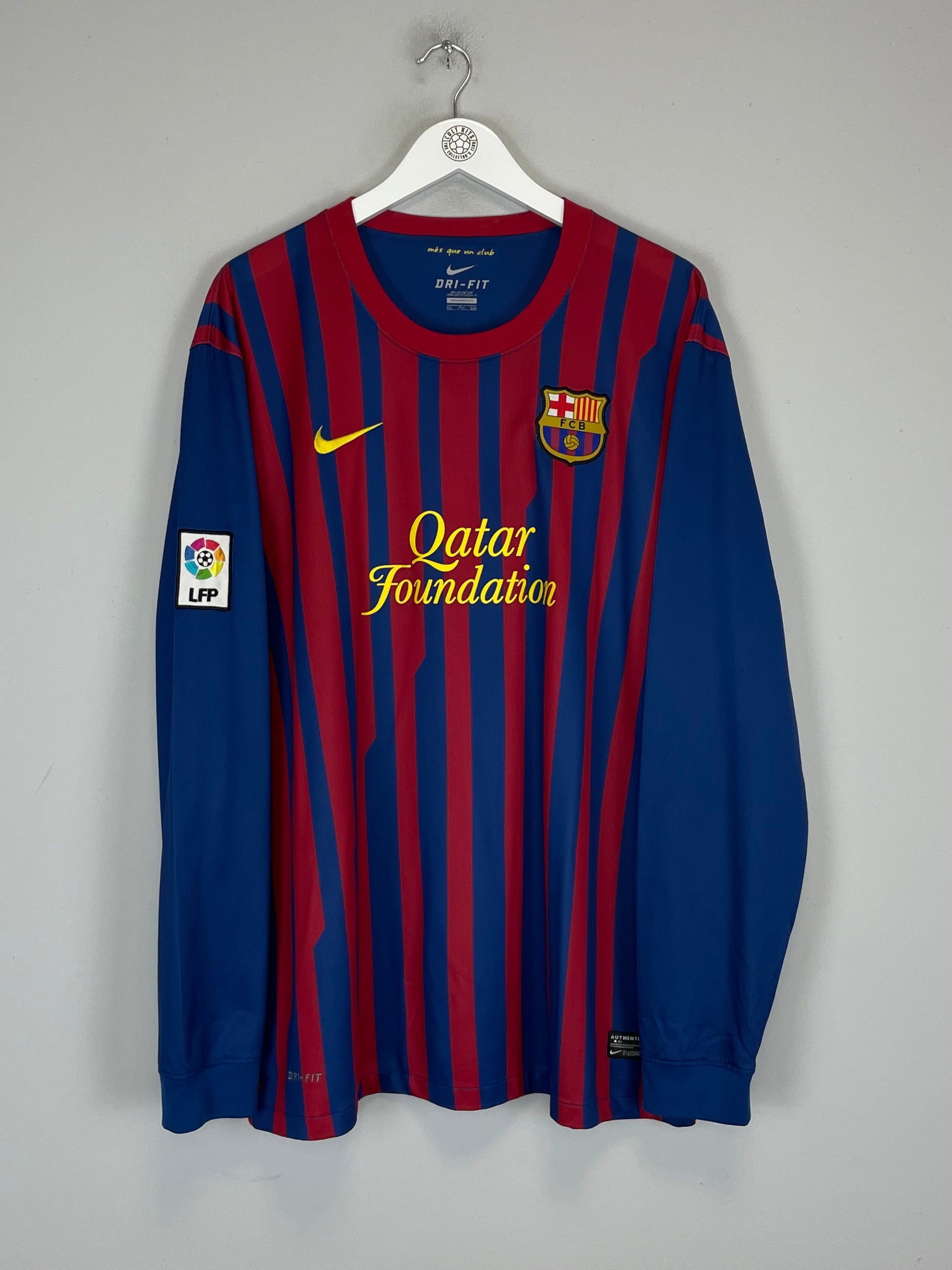 Shop 2011/12 BARCELONA MESSI #10 HOME SHIRT (XXL) NIKE, classic football shirts, vintage football shirts & retro soccer jerseys at Cult Kits
