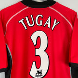Shop 2002/03 BLACKBURN ROVERS TUGAY #3 AWAY SHIRT (L) KAPPA, classic football shirts, vintage football shirts & retro soccer jerseys at Cult Kits