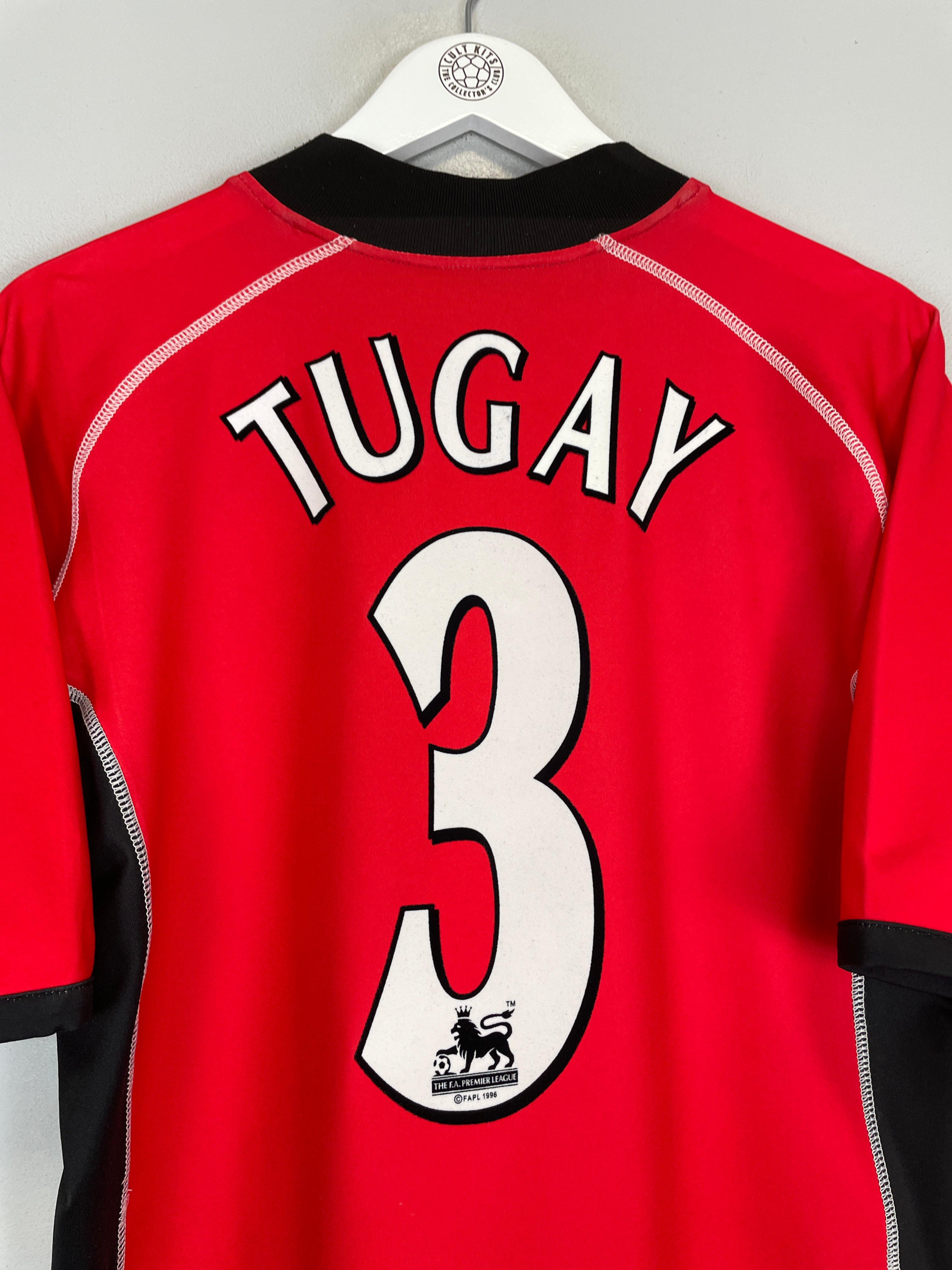 Shop 2002/03 BLACKBURN ROVERS TUGAY #3 AWAY SHIRT (L) KAPPA, classic football shirts, vintage football shirts & retro soccer jerseys at Cult Kits