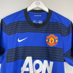 Shop 2011/12 MANCHESTER UNITED FERDINAND #5 AWAY SHIRT (L) NIKE, classic football shirts, vintage football shirts & retro soccer jerseys at Cult Kits