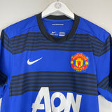 Shop 2011/12 MANCHESTER UNITED FERDINAND #5 AWAY SHIRT (L) NIKE, classic football shirts, vintage football shirts & retro soccer jerseys at Cult Kits