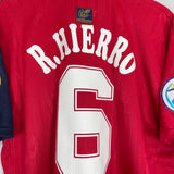 Shop 1996 SPAIN HIERRO #6 HOME SHIRT (L) ADIDAS, classic football shirts, vintage football shirts & retro soccer jerseys at Cult Kits