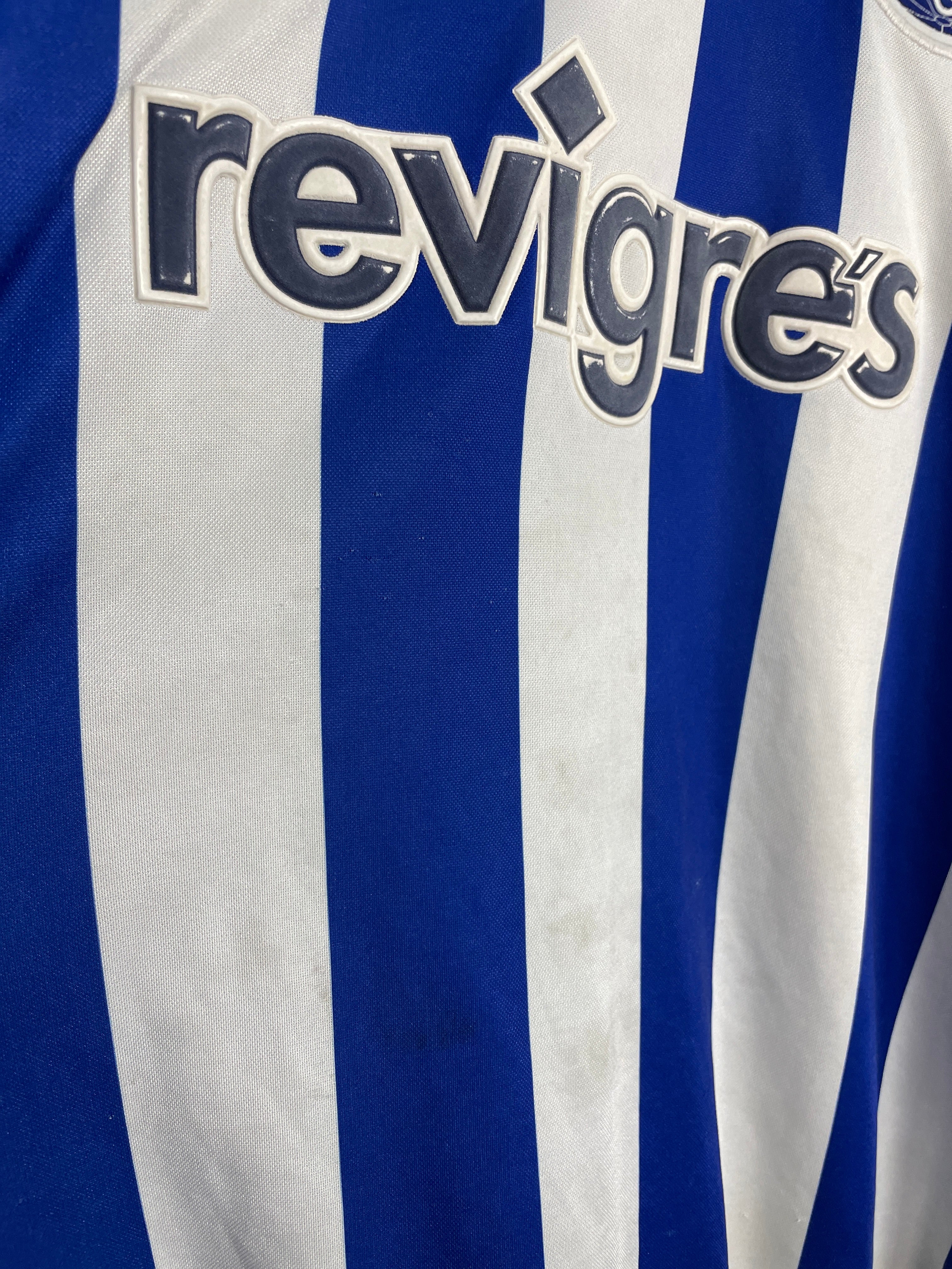 Shop 2002/03 PORTO HOME SHIRT (XL) NIKE, classic football shirts, vintage football shirts & retro soccer jerseys at Cult Kits