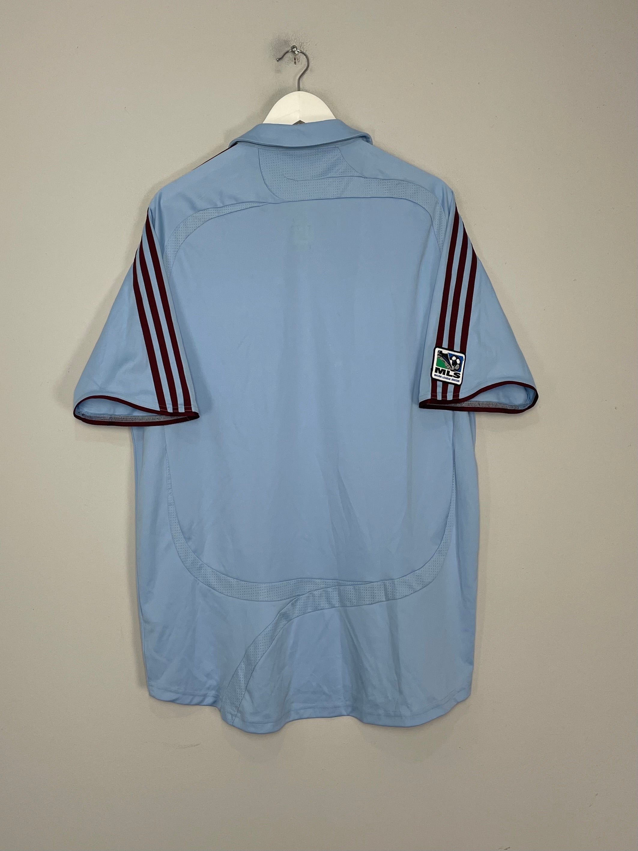 Shop 2007/08 COLORADO RAPIDS AWAY SHIRT (XL) ADIDAS, classic football shirts, vintage football shirts & retro soccer jerseys at Cult Kits