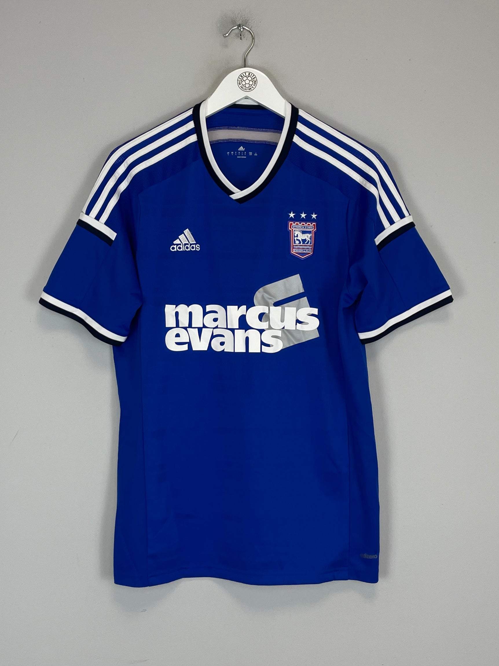 Shop 2014/15 IPSWICH TOWN HOME SHIRT (L) ADIDAS, classic football shirts, vintage football shirts & retro soccer jerseys at Cult Kits