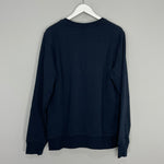 Shop New Balance *BNWT* Navy Crew Neck Sweater (Multiple Sizes) Jumper, classic football shirts, vintage football shirts & retro soccer jerseys at Cult Kits