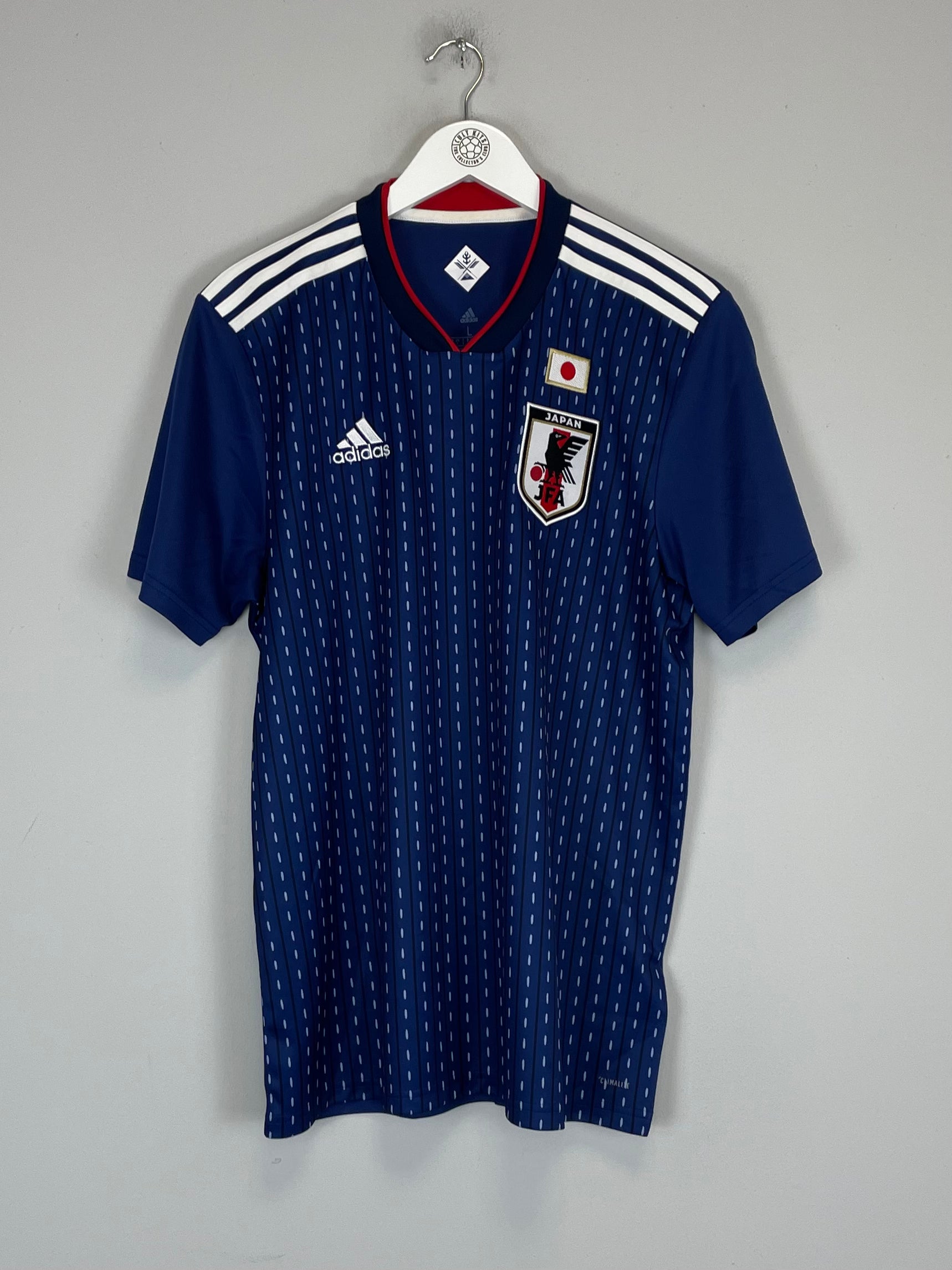Shop 2018/19 JAPAN HOME SHIRT (L) ADIDAS, classic football shirts, vintage football shirts & retro soccer jerseys at Cult Kits