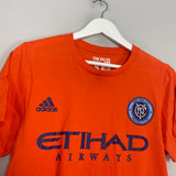 Shop 2022/23 NEW YORK CITY SAUNDERS #12 T SHIRT (S) ADIDAS, classic football shirts, vintage football shirts & retro soccer jerseys at Cult Kits
