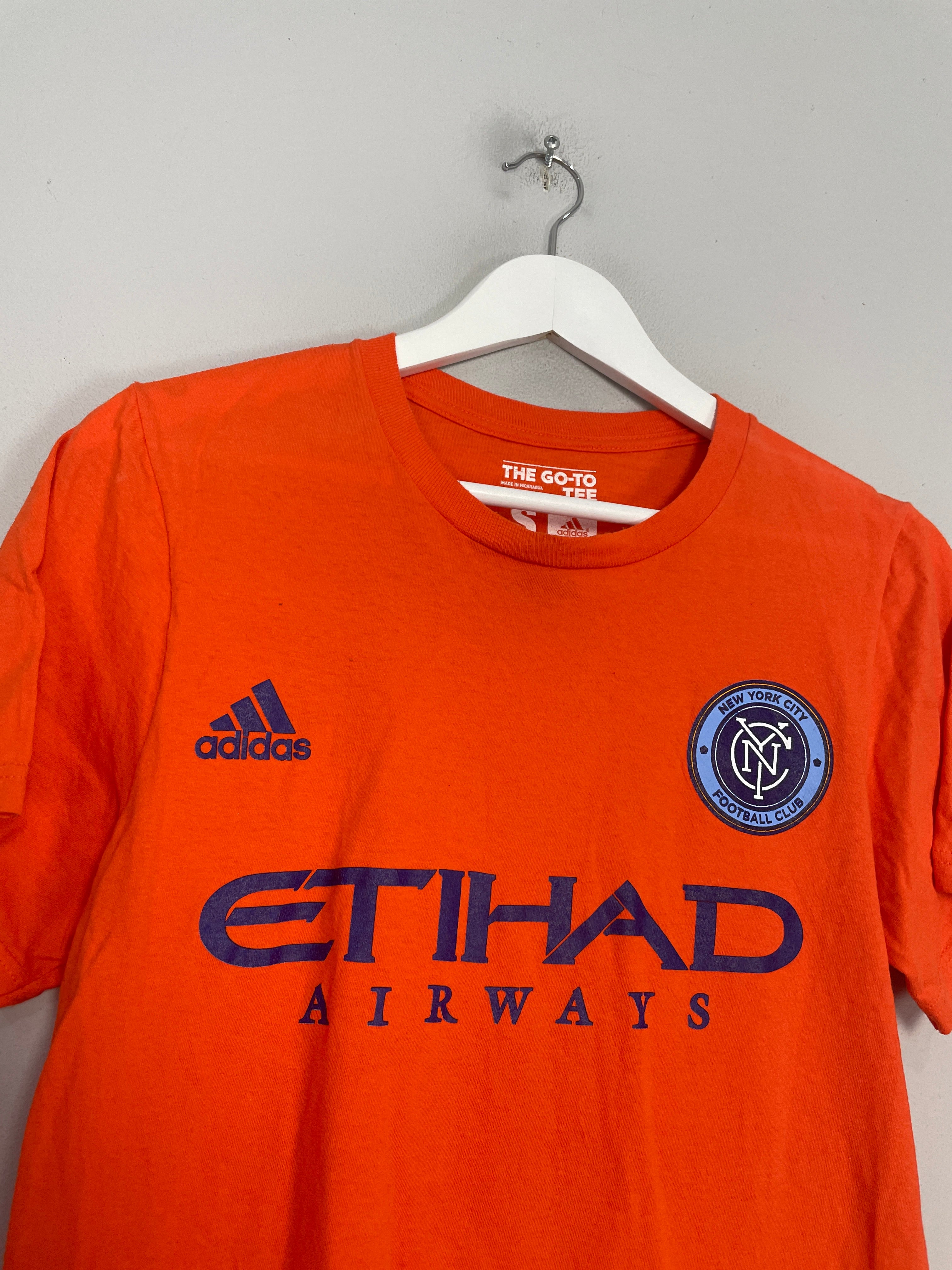 Shop 2022/23 NEW YORK CITY SAUNDERS #12 T SHIRT (S) ADIDAS, classic football shirts, vintage football shirts & retro soccer jerseys at Cult Kits