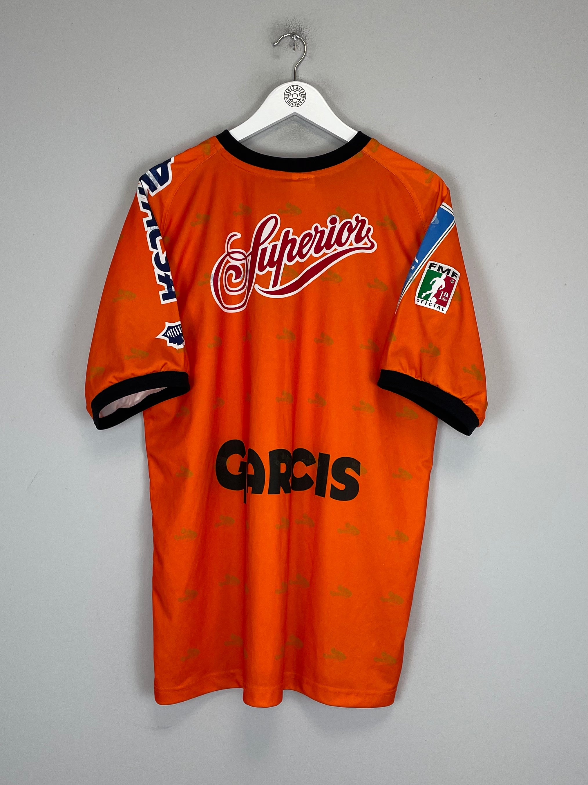 Shop 2003 JAGUARES CHIAPAS HOME SHIRT (XL) GARCIS, classic football shirts, vintage football shirts & retro soccer jerseys at Cult Kits