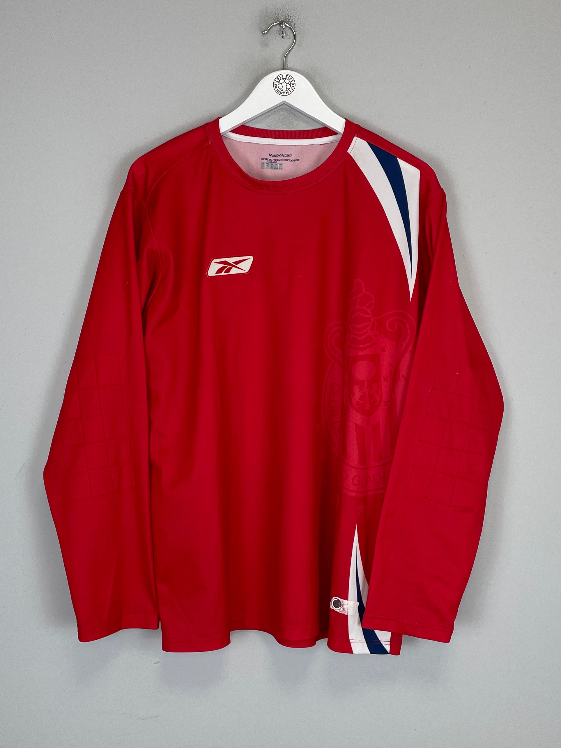 Shop 2005/06 CHIVAS GUADALAJARA GK SHIRT (L) REEBOK, classic football shirts, vintage football shirts & retro soccer jerseys at Cult Kits