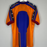 Shop 1997/98 BARCELONA AWAY SHIRT (L) KAPPA, classic football shirts, vintage football shirts & retro soccer jerseys at Cult Kits