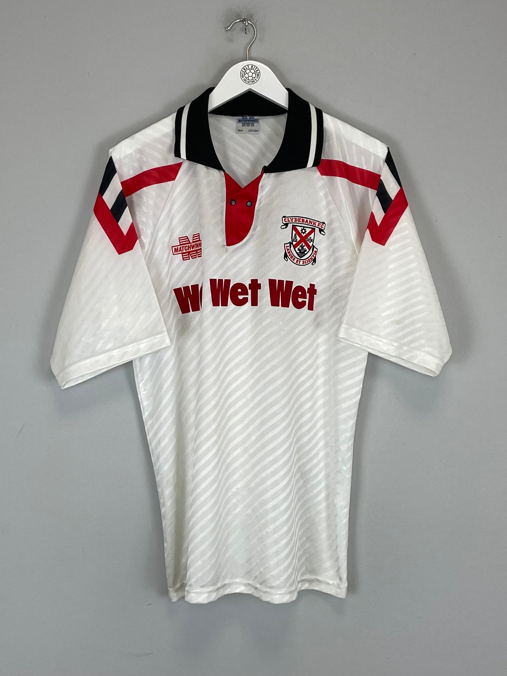Shop 1993/95 CLYDEBANK HOME SHIRT (L) MATCHWINNER, classic football shirts, vintage football shirts & retro soccer jerseys at Cult Kits