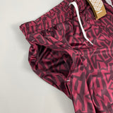 Shop UMBRO *BNWT* CLARET GRAFFITI SHORTS (MULTIPLE SIZES) WITH POCKETS, classic football shirts, vintage football shirts & retro soccer jerseys at Cult Kits