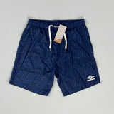 Shop UMBRO *BNWT* NAVY GRAFFITI SHORTS (MULTIPLE SIZES) WITH POCKETS, classic football shirts, vintage football shirts & retro soccer jerseys at Cult Kits