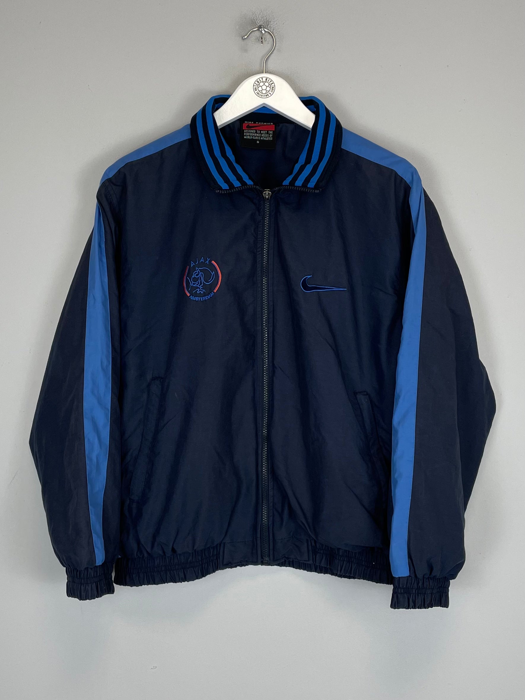 Shop 2000'S AJAX TRACK JACKET (S) NIKE, classic football shirts, vintage football shirts & retro soccer jerseys at Cult Kits