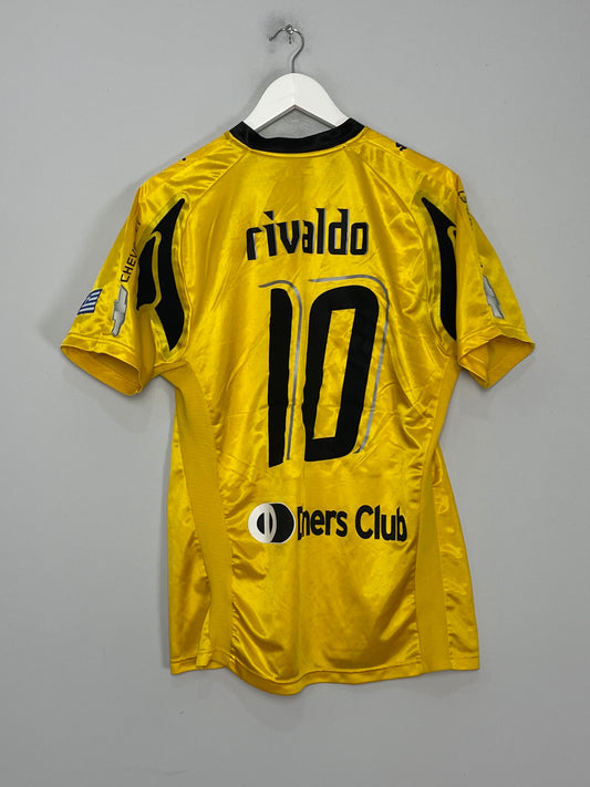 2007/08 AEK ATHENS RIVALDO #11 HOME SHIRT (L) PUMA