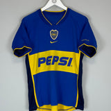 2002/03 BOCA JUNIORS HOME SHIRT (S) NIKE