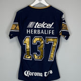 Shop 2017/18 UNAM PUMAS *PLAYER ISSUE* #137 AWAY SHIRT (M) NIKE, classic football shirts, vintage football shirts & retro soccer jerseys at Cult Kits