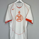 Shop 2004/06 NETHERLANDS SEEDORF #20 AWAY SHIRT (XL) NIKE, classic football shirts, vintage football shirts & retro soccer jerseys at Cult Kits