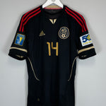 Shop 2011/12 MEXICO CHICHARITO #14 AWAY SHIRT (M) ADIDAS, classic football shirts, vintage football shirts & retro soccer jerseys at Cult Kits