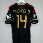 Shop 2011/12 MEXICO CHICHARITO #14 AWAY SHIRT (M) ADIDAS, classic football shirts, vintage football shirts & retro soccer jerseys at Cult Kits
