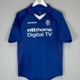 2002/03 RANGERS CANIGGIA #7 HOME SHIRT (S) DIADORA