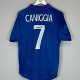 2002/03 RANGERS CANIGGIA #7 HOME SHIRT (S) DIADORA