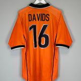 1998/00 NETHERLANDS DAVIDS #16 HOME SHIRT (L) NIKE