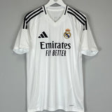 2024/25 REAL MADRID VINI JR #7 HOME SHIRT (M) ADIDAS
