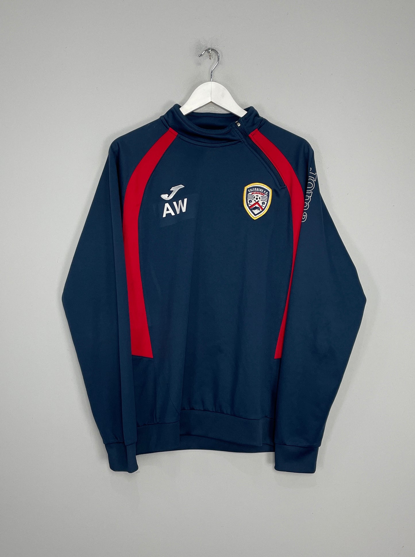2016/17 COLERAINE FC ACADEMY DRILL TOP (L) JOMA