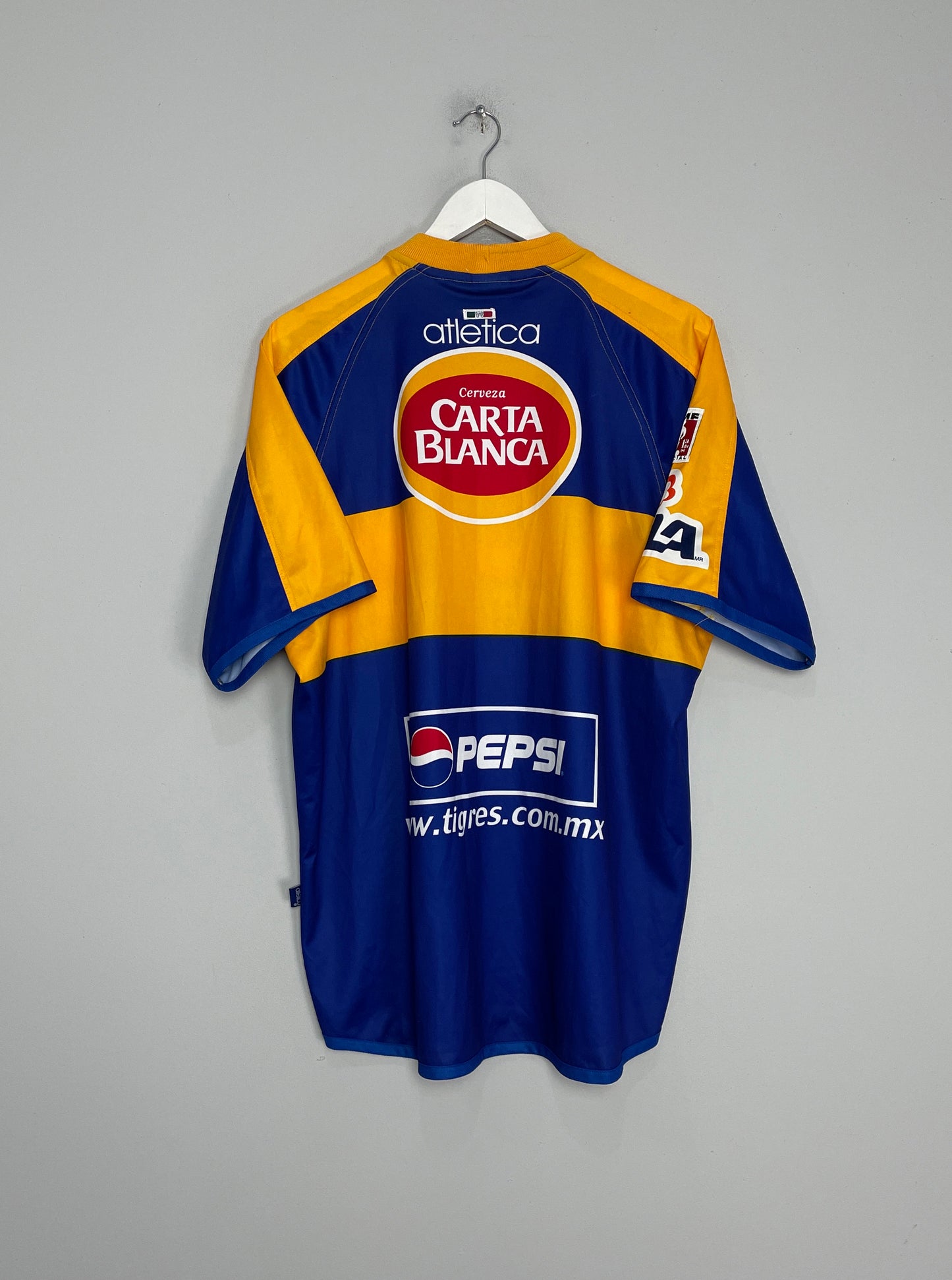 2001/02 TIGRES AWAY SHIRT (XL) ATLETICA