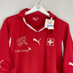 Shop 2010/11 SWITZERLAND *BNWT* SQUAD SIGNED HOME SHIRT (XL) PUMA, classic football shirts, vintage football shirts & retro soccer jerseys at Cult Kits