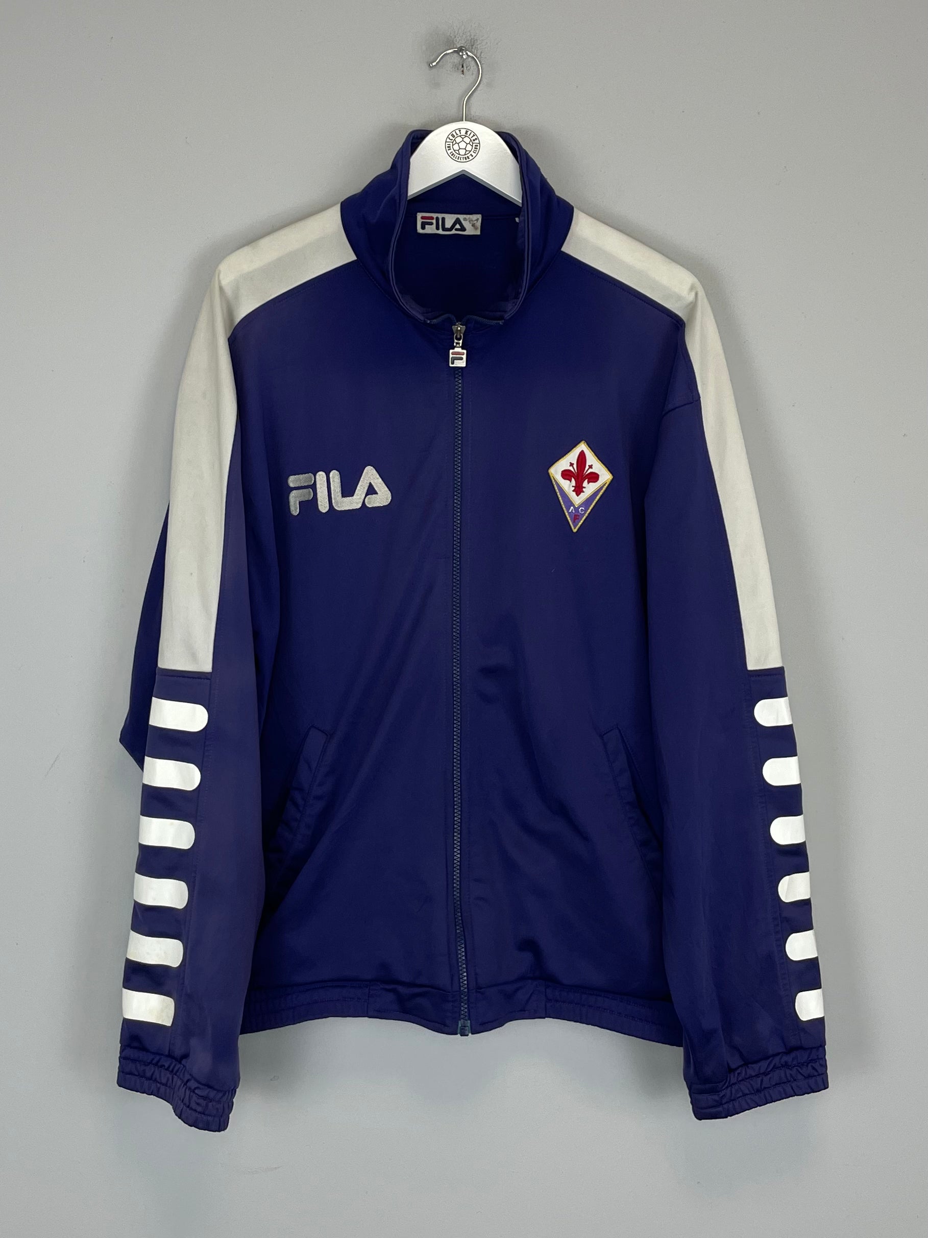 Shop 1997/98 FIORENTINA TRACK JACKET (L) FILA, classic football shirts, vintage football shirts & retro soccer jerseys at Cult Kits