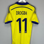 Shop 2014/15 CHELSEA DROGBA #11 AWAY SHIRT (S) ADIDAS, classic football shirts, vintage football shirts & retro soccer jerseys at Cult Kits
