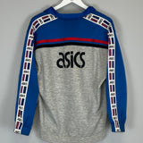 Shop 1990/91 SAMPDORIA 1/4 ZIP (M) ASICS, classic football shirts, vintage football shirts & retro soccer jerseys at Cult Kits