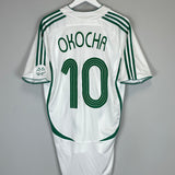 2006/07 NIGERIA OKOCHA #10 AWAY SHIRT (L) ADIDAS