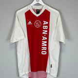 2002/03 AJAX ZLATAN #9 HOME SHIRT (M) ADIDAS