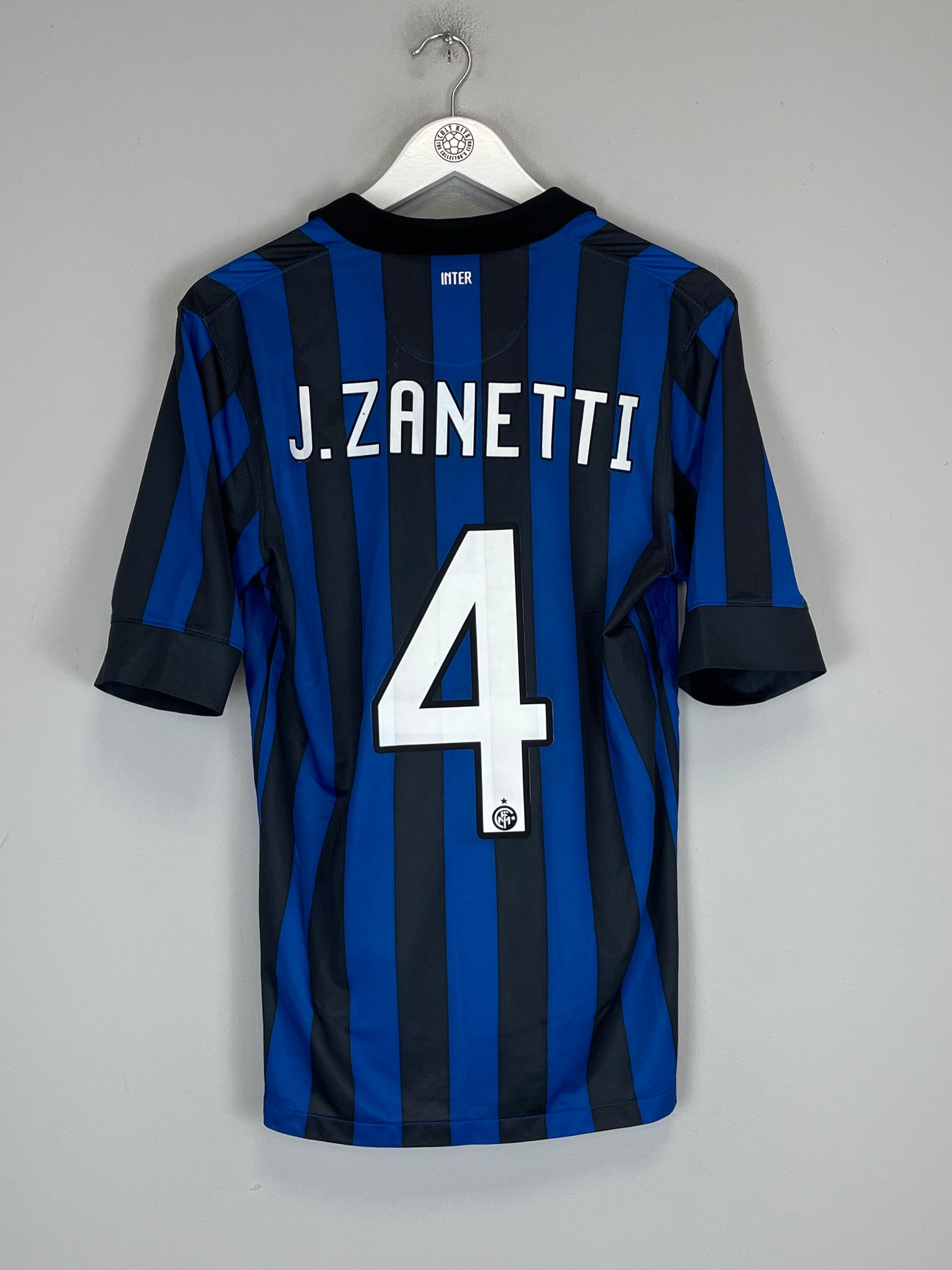 2011/12 INTER MILAN J.ZANETTI #4 HOME SHIRT (S) NIKE – Cult Kits 2011/12 INTER MILAN J.ZANETTI #4 HOME SHIRT (S) NIKE – Cult Kits